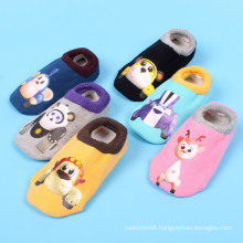 Children Kids Cotton Ankle Socks with Printing Pattern (KA201)